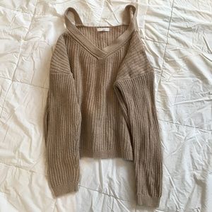 L.A. Hearts Off Shoulder Sweater